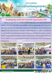 เข้าร่วมประชุมใหญ่สามัญ ประจำปี 2567 ปีบัญชีสิ้นสุด วันที่ ... พารามิเตอร์รูปภาพ 1