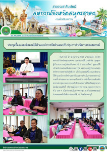 เข้าร่วมประชุมชี้แจงและติดตามให้คำแนะนำการจัดทำแผนปรับปรุงการดำเนินการของสหกรณ์ รวมทั้ง นำเสนอรายงานความก้าวหน้าการจัดชั้นความเข้มแข็งสหกรณ์/กลุ่มเกษตรกรของสำนักงานสหกรณ์จังหวัดสมุทรสาคร ... พารามิเตอร์รูปภาพ 1