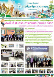 ลงพื้นที่ร่วมกับกองพัฒนาสหกรณ์ภาคการเกษตรและกลุ่มเกษตรกร ... พารามิเตอร์รูปภาพ 1