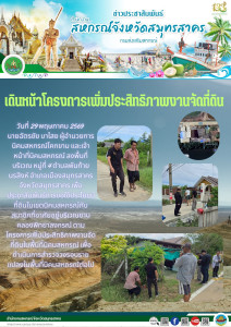 ลงพื้นที่บริเวณ หมู่ที่ 4 ตำบลพันท้ายนรสิงห์ ... พารามิเตอร์รูปภาพ 1
