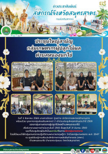 ประชุมใหญ่สามัญ กลุ่มเกษตรกรผู้ปลูกไม้ผลตำบลหนองนกไข่ พารามิเตอร์รูปภาพ 1